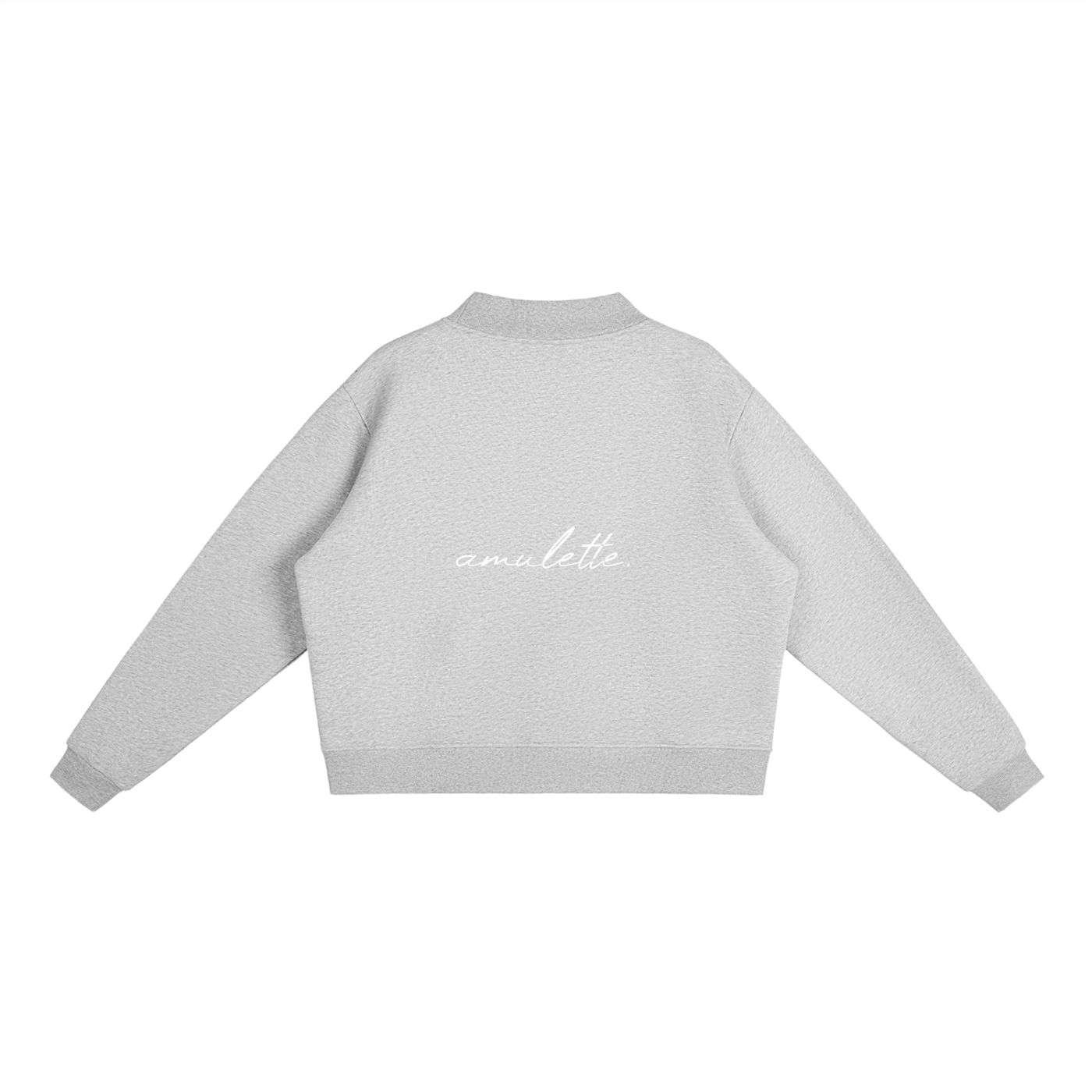 Amulette. Evil Eye Mock Neck Sweatshirt