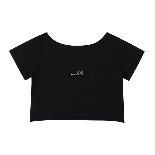 Amulette Logo Off-Shoulder Tee