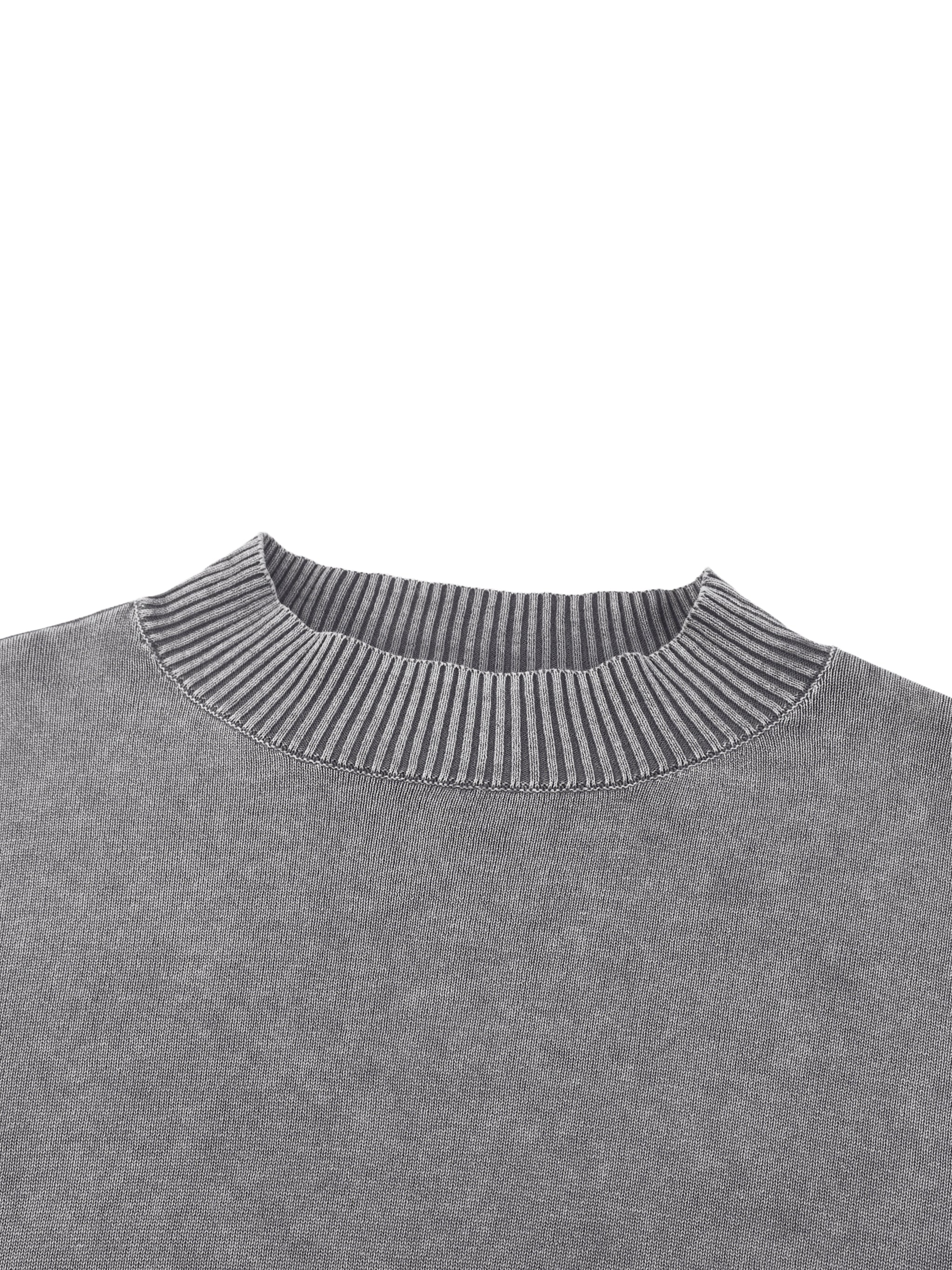 Amulette Logo Balloon Sleeve Cropped Sweater