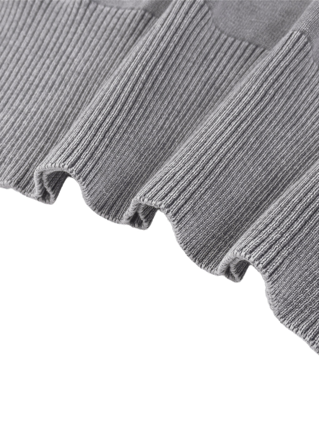 Amulette Logo Balloon Sleeve Cropped Sweater